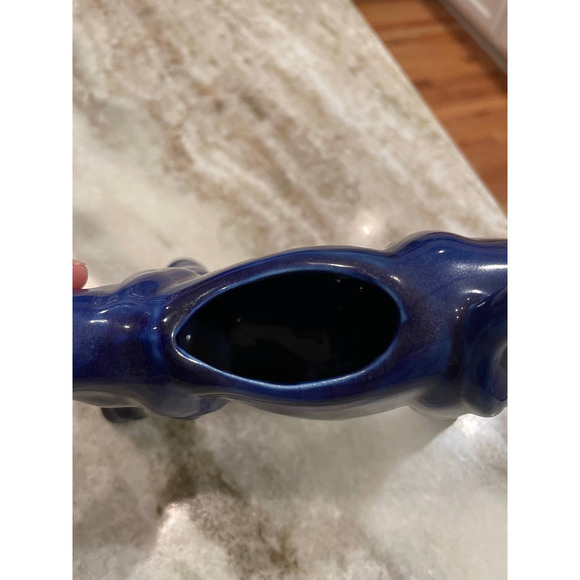 This is a fun mid-century Vintage Cow pitcher. Can use with milk or creamer - Picture 2 of 3